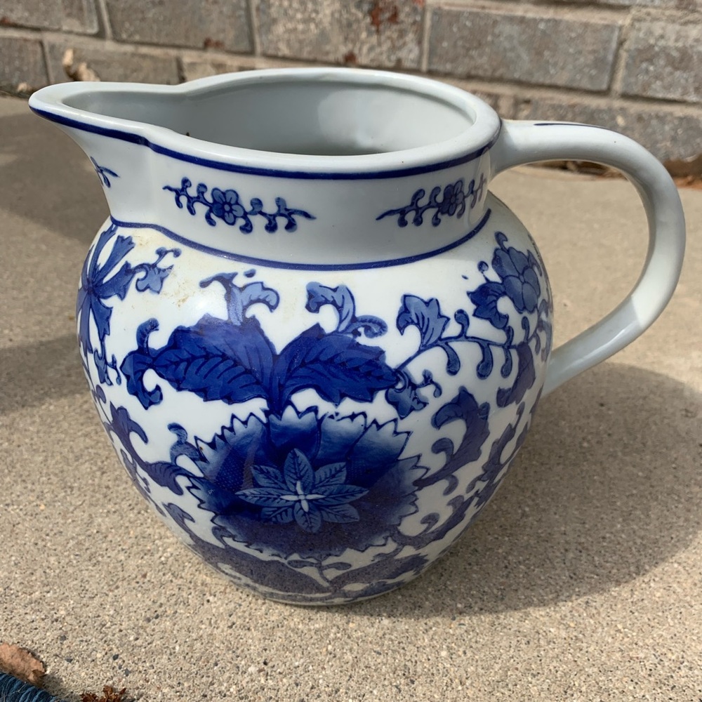 Ceramic, 12 inches in height.